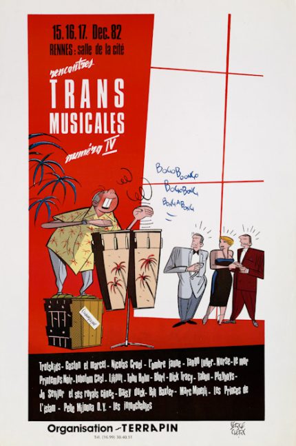 Affiche Trans Musicales 1982